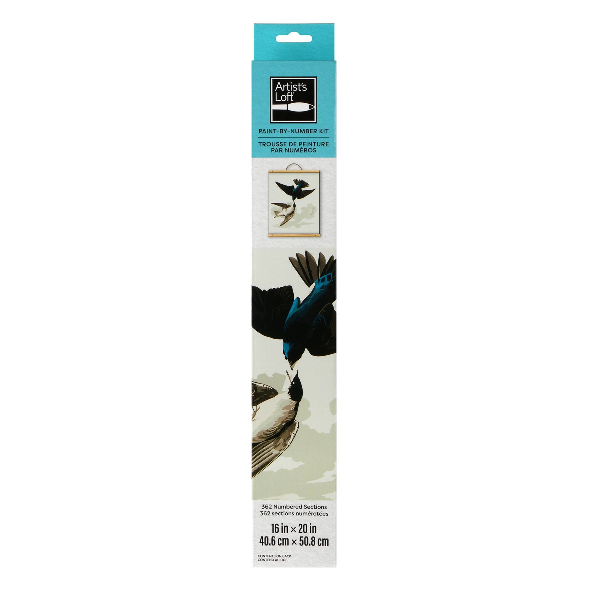 16" x 20" Swallows Paint-by-Number Kit by Artist's Loft®